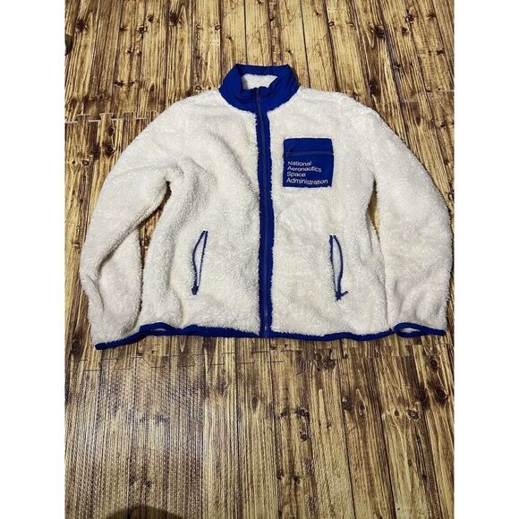 Southpole Junior NASA Jacket Zip Up Soft Fuzzy - Picture 2 of 8